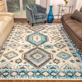 Taimak Geometric Rustic Indoor Area Rug Or Runner Rug