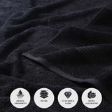 Heritage Egyptian Cotton Plush 3 Piece Absorbent Luxury Towel Set