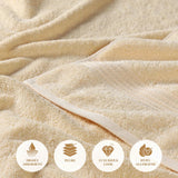 6-Piece Egyptian Cotton Plush Towel Set - Heritage