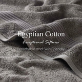 Heritage Egyptian Cotton Plush 3 Piece Absorbent Luxury Towel Set