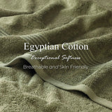 Heritage Egyptian Cotton Plush 3 Piece Absorbent Luxury Towel Set