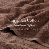Heritage Egyptian Cotton Plush 3 Piece Absorbent Luxury Towel Set