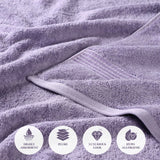 Heritage Egyptian Cotton Plush Thick Absorbent Bath Towel Set of 2