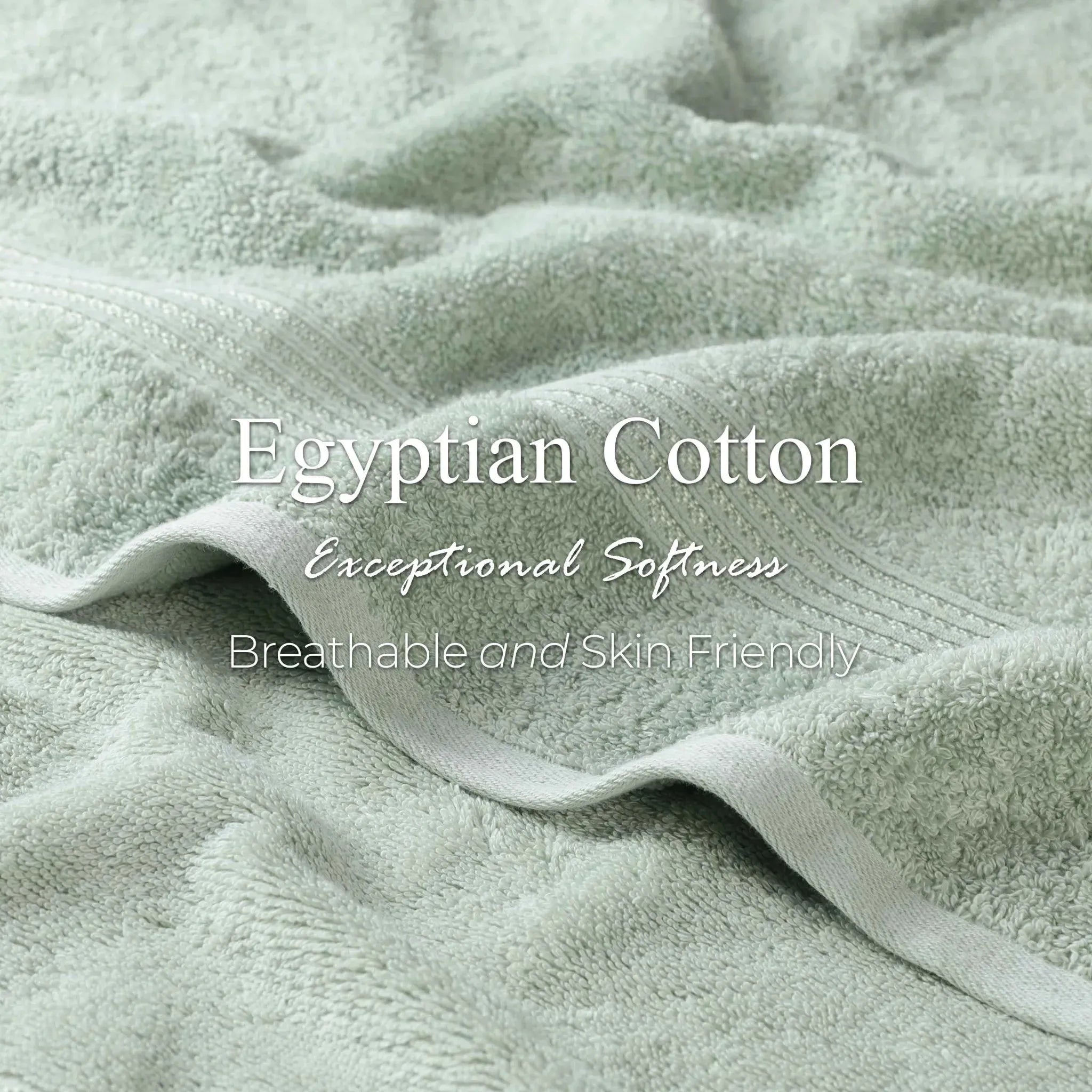 Heritage Egyptian Cotton Plush 3 Piece Absorbent Luxury Towel Set