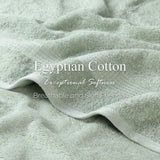 Egyptian Cotton Plush Bath Towel Set 3 Piece Heritage Collection