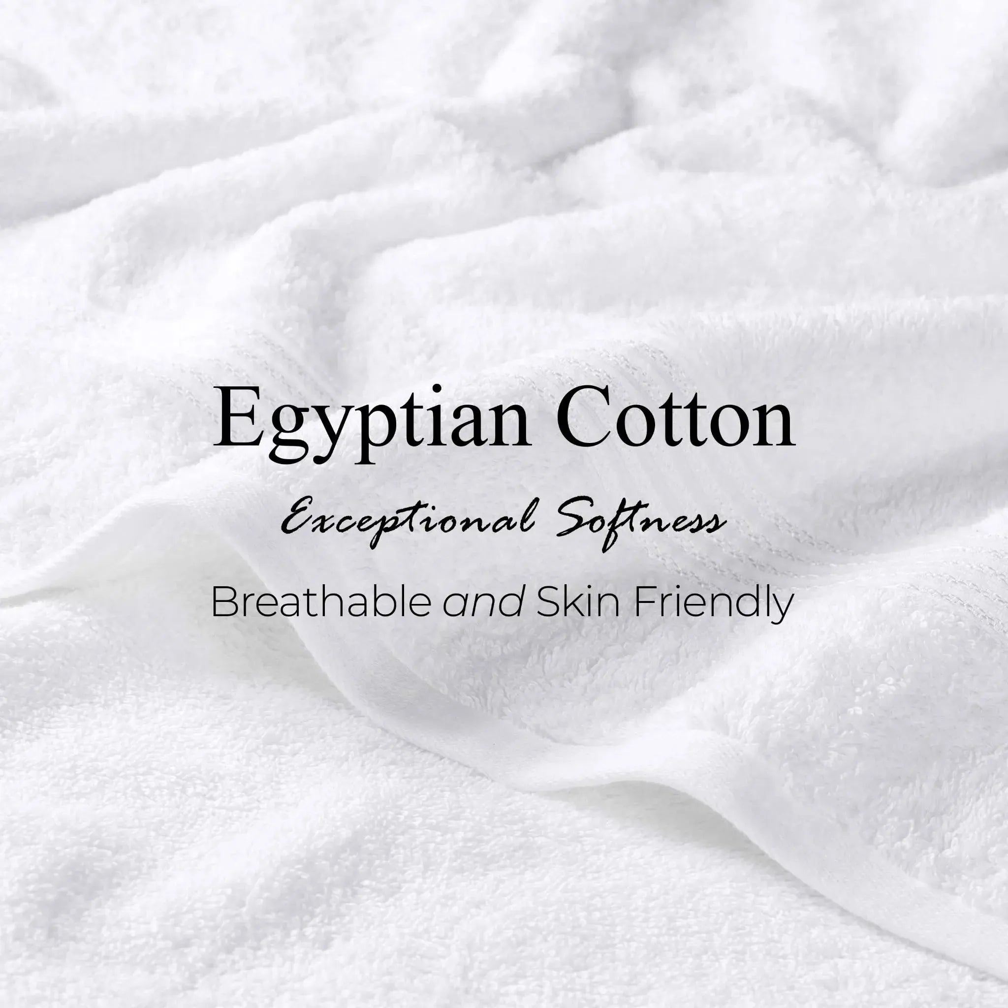 Heritage Egyptian Cotton Plush 3 Piece Absorbent Luxury Towel Set
