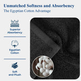 10-Piece Egyptian Cotton Plush Towel Set - Madison