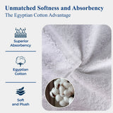 9-Piece Egyptian Cotton Plush Towel Set - Madison