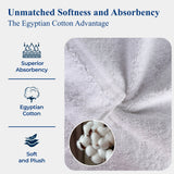 Madison Egyptian Cotton Plush Heavyweight 9 Piece Towel Set