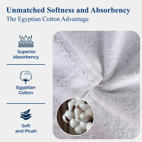 9-Piece Egyptian Cotton Plush Towel Set - Madison