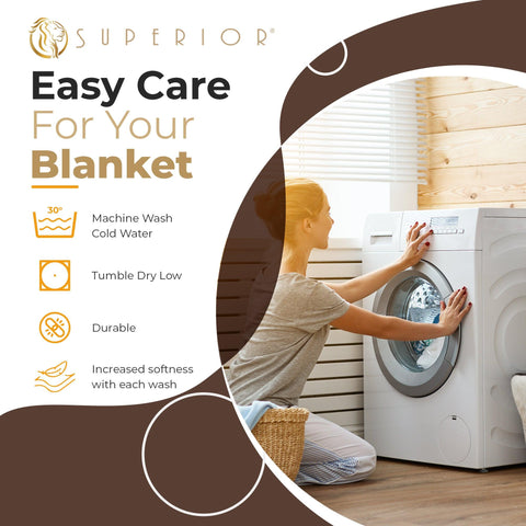 100% Cotton Waffle Blanket – Cooling Waffle Weave, Lightweight & Breathable