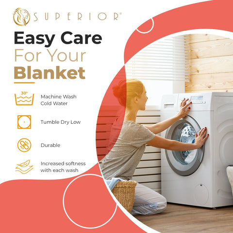 100% Cotton Waffle Blanket – Cooling Waffle Weave, Lightweight & Breathable