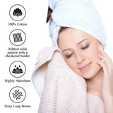 Soho Ribbed Cotton Hand Towel Set, 4-Piece Super Absorbent