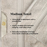 Egyptian Cotton Bath Towels - Plush Bath Sheet Set of 2