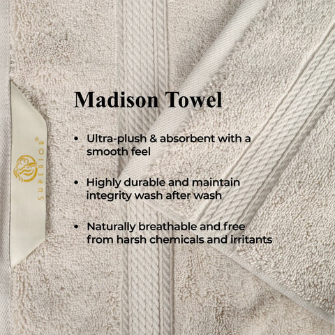 Egyptian Cotton Bath Towels - Plush Bath Sheet Set of 2