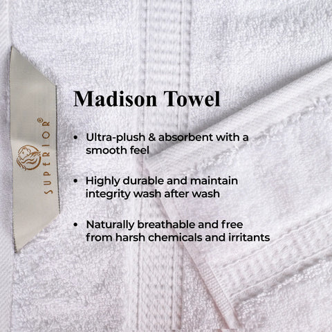 9-Piece Egyptian Cotton Plush Towel Set - Madison