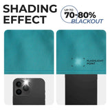 Solid Room Darkening Rod Pocket Blackout Curtain Panels, Set of 2