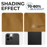 Solid Room Darkening Rod Pocket Blackout Curtain Panels, Set of 2