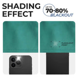 Solid Room Darkening Rod Pocket Blackout Curtain Panels, Set of 2