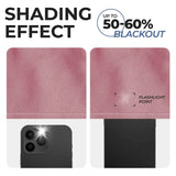 Solid Room Darkening Rod Pocket Blackout Curtain Panels, Set of 2