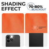 Solid Room Darkening Rod Pocket Blackout Curtain Panels, Set of 2