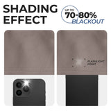 Solid Room Darkening Rod Pocket Blackout Curtain Panels, Set of 2