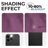 Solid Room Darkening Rod Pocket Blackout Curtain Panels, Set of 2