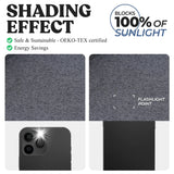 Neal 100% Blackout Machine Washable Grommet Curtains, Set of 2 Panels