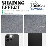 Neal 100% Blackout Machine Washable Grommet Curtains, Set of 2 Panels