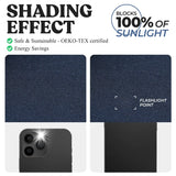 Neal 100% Blackout Machine Washable Grommet Curtains, Set of 2 Panels