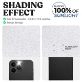 Neal 100% Blackout Machine Washable Grommet Curtains, Set of 2 Panels