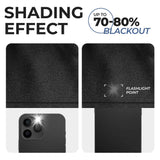 Solid Machine Washable Room Darkening Blackout Curtains, Set of 2