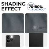 Solid Machine Washable Room Darkening Blackout Curtains, Set of 2