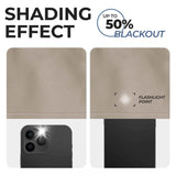 Solid Machine Washable Room Darkening Blackout Curtains, Set of 2