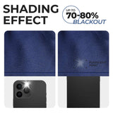 Solid Machine Washable Room Darkening Blackout Curtains, Set of 2