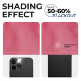 Solid Machine Washable Room Darkening Blackout Curtains, Set of 2