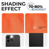 Solid Machine Washable Room Darkening Blackout Curtains, Set of 2