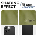 Solid Machine Washable Room Darkening Blackout Curtains, Set of 2