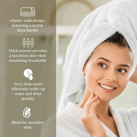 Oregon Organic Cotton Medium Weight Solid Bath Towel, Set of 3