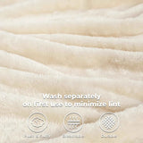 Fleece Plush Medium Weight Fluffy Soft Solid Decorative Blanket