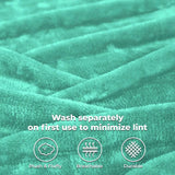 Fleece Plush Medium Weight Fluffy Soft Solid Decorative Blanket