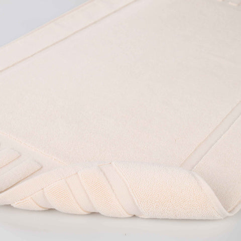 Leo Cotton Modern Absorbent Heavy Washable Bath Mat Set of 2