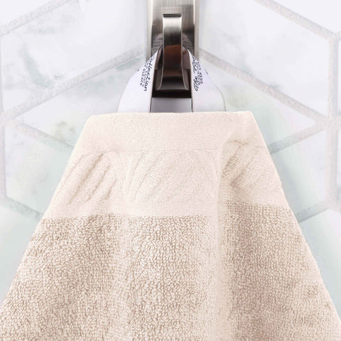 Egyptian Cotton Basketweave Towel Set 6 Piece