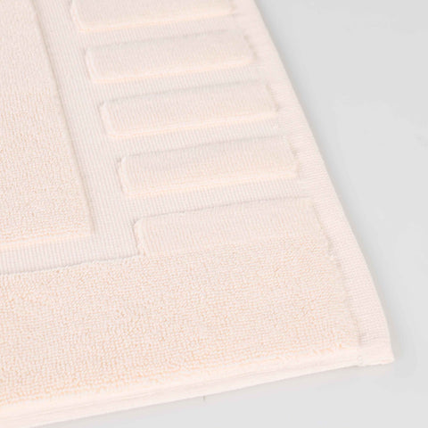 Leo Cotton Modern Absorbent Heavy Washable Bath Mat Set of 2