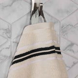 Sadie Zero Twist Cotton Solid Absorbent 3 Piece Towel Set