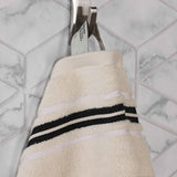Sadie Zero Twist Cotton Solid Absorbent 3 Piece Towel Set