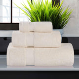 Zero-Twist Smart-Dry Combed Cotton 3 Piece Towel Set