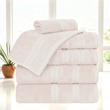 Smart Dry Zero-Twist Cotton Towel Set 6 Piece