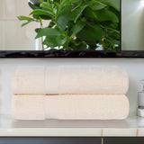 Cotton Eco-Friendly Bathroom Essentials 2 Piece Bath Sheet Set