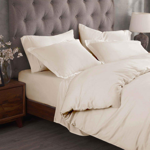 300 Thread Count Egyptian Cotton Solid Duvet Cover
